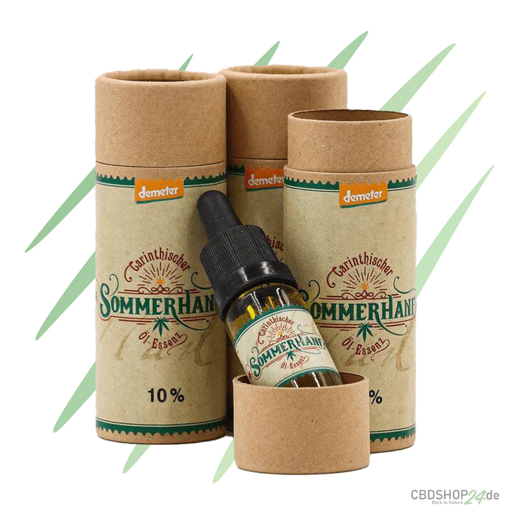 Sommerhanf Vollspektrumaroma-Öl 10%