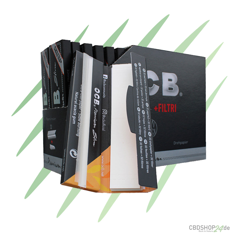 OCB Black Premium King Size Slim