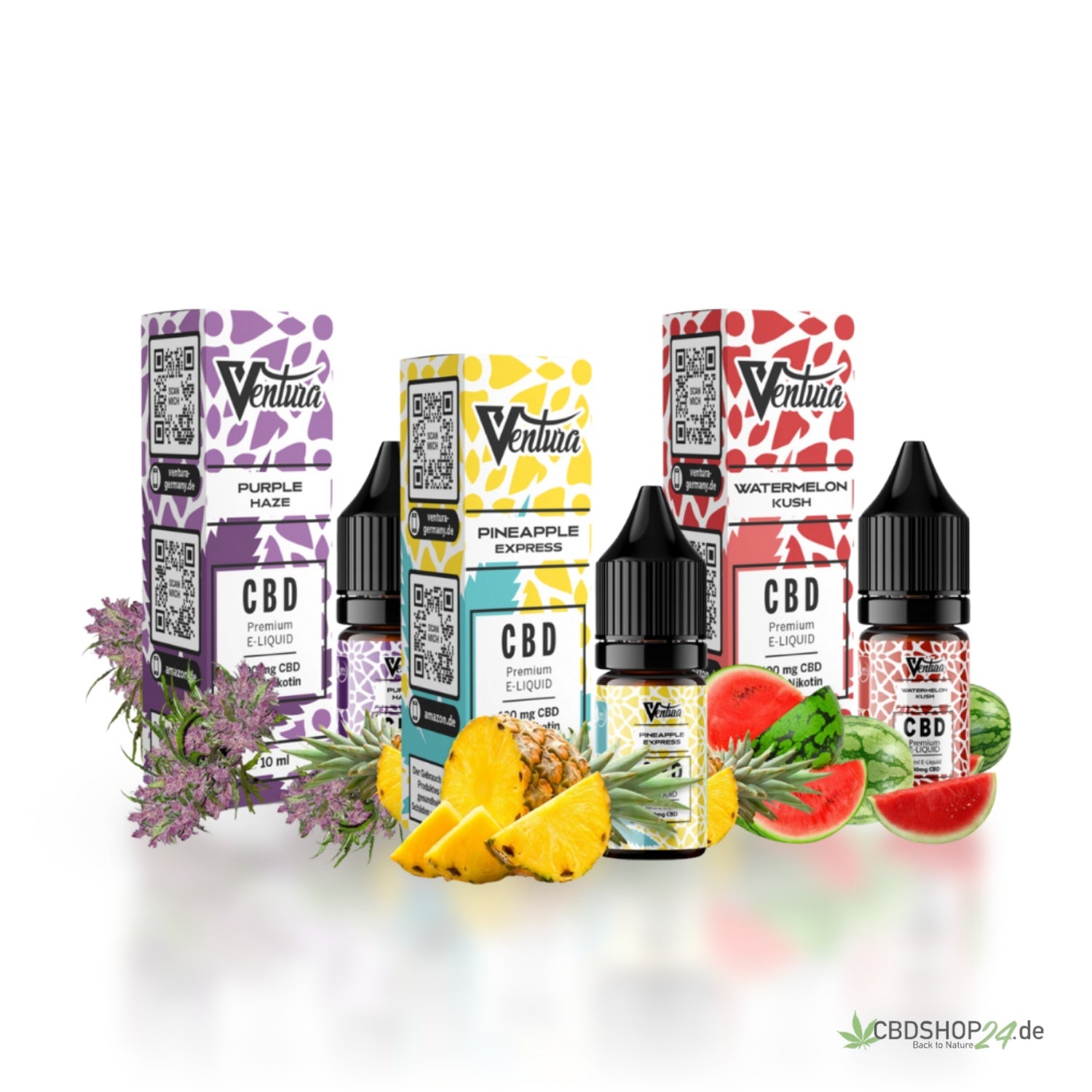 CBD Liquid Ventura 3er Pack Bundle