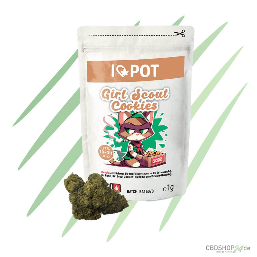 10-OH-HHC Blüten IlovePot Girl Scout Cookies