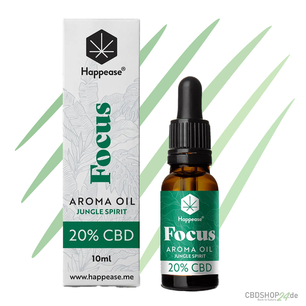 Happease® CBD Öl – Focus – Jungle Spirit-cbdshop24.de