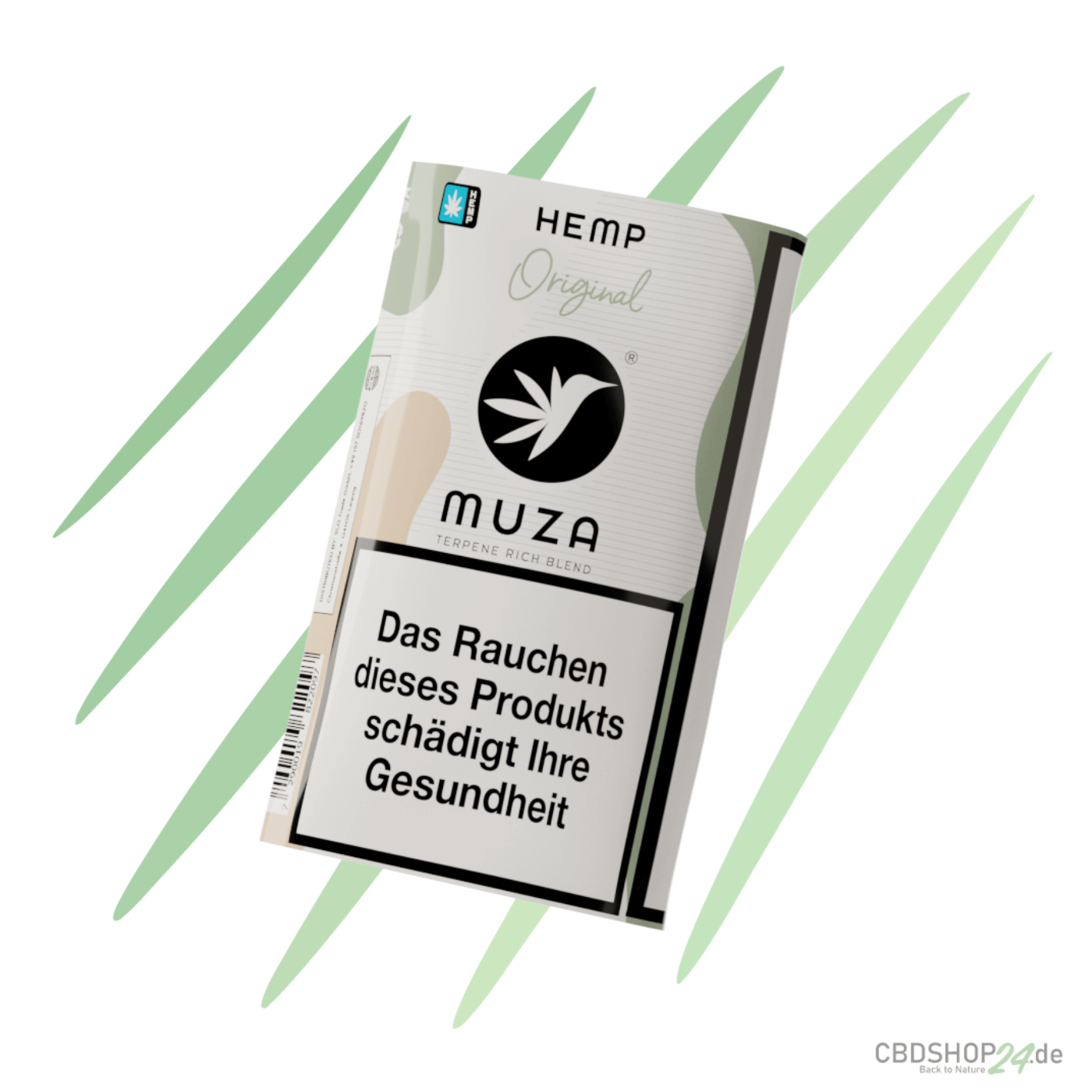 Muza Hemp Tabakersatz - Original 10g