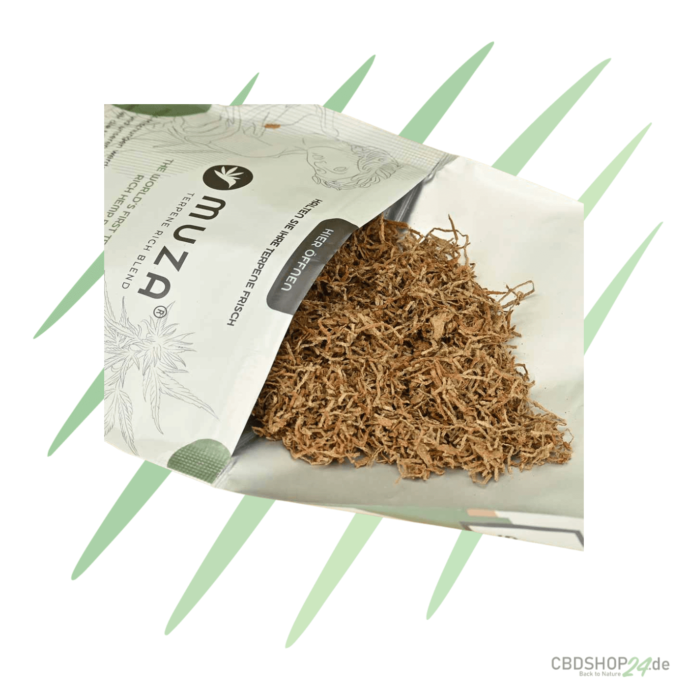 Muza Hemp Tabakersatz - Clementine 10g