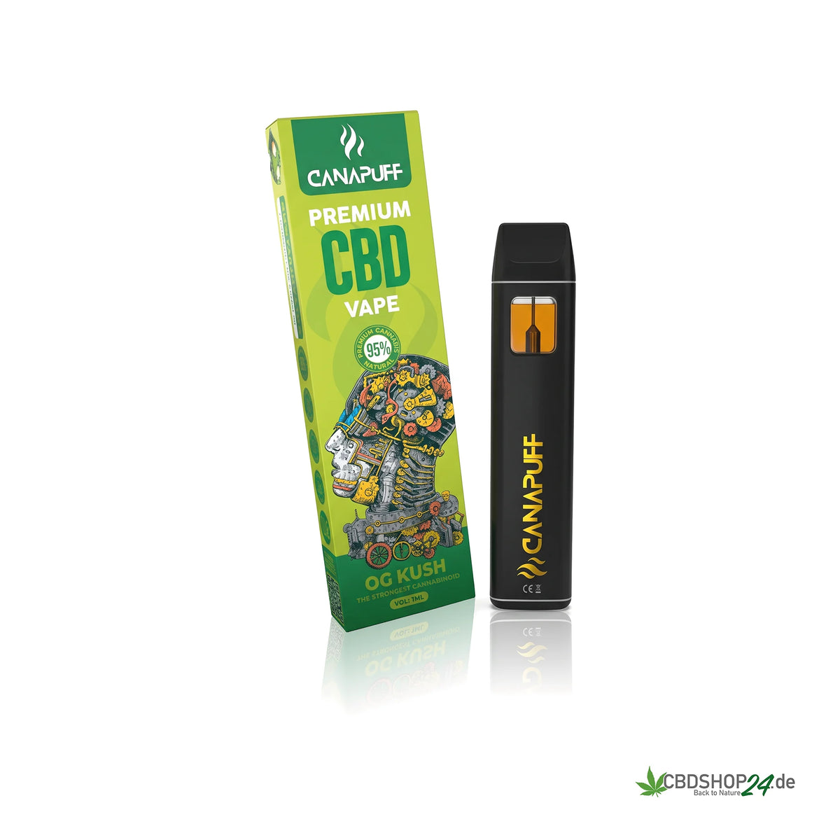 Canapuff CBD Vape 95% - OG Kush