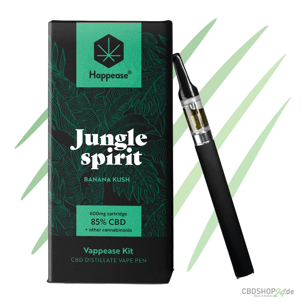Happease® Jungle Spirit – 85 % Cannabinoids (CBD, CBG & CBN)