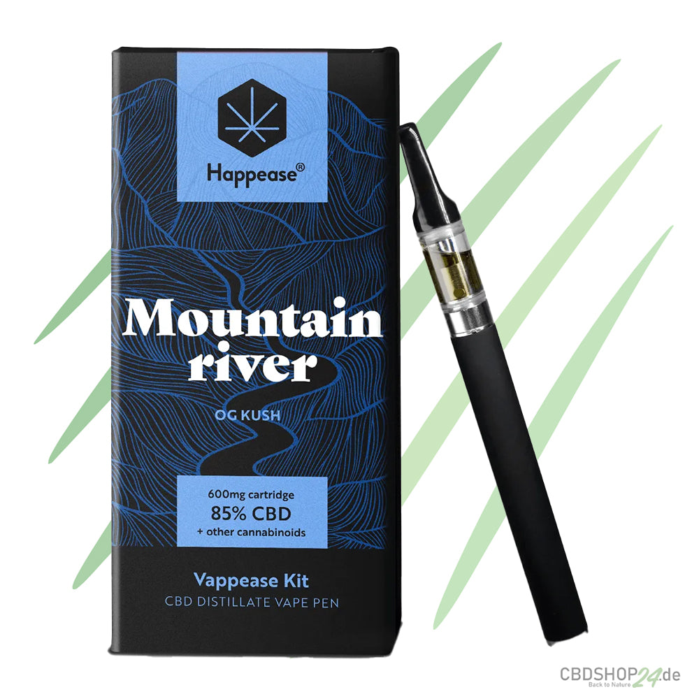 Happease® Mountain River – 85 % Cannabinoids (CBD, CBG & CBN)