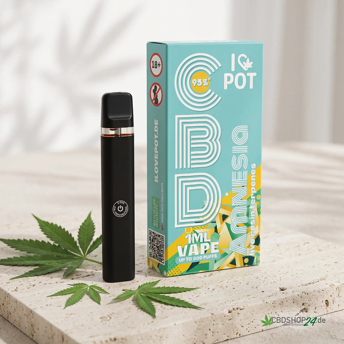 ILovePot CBD Vape 95% - Amnesia