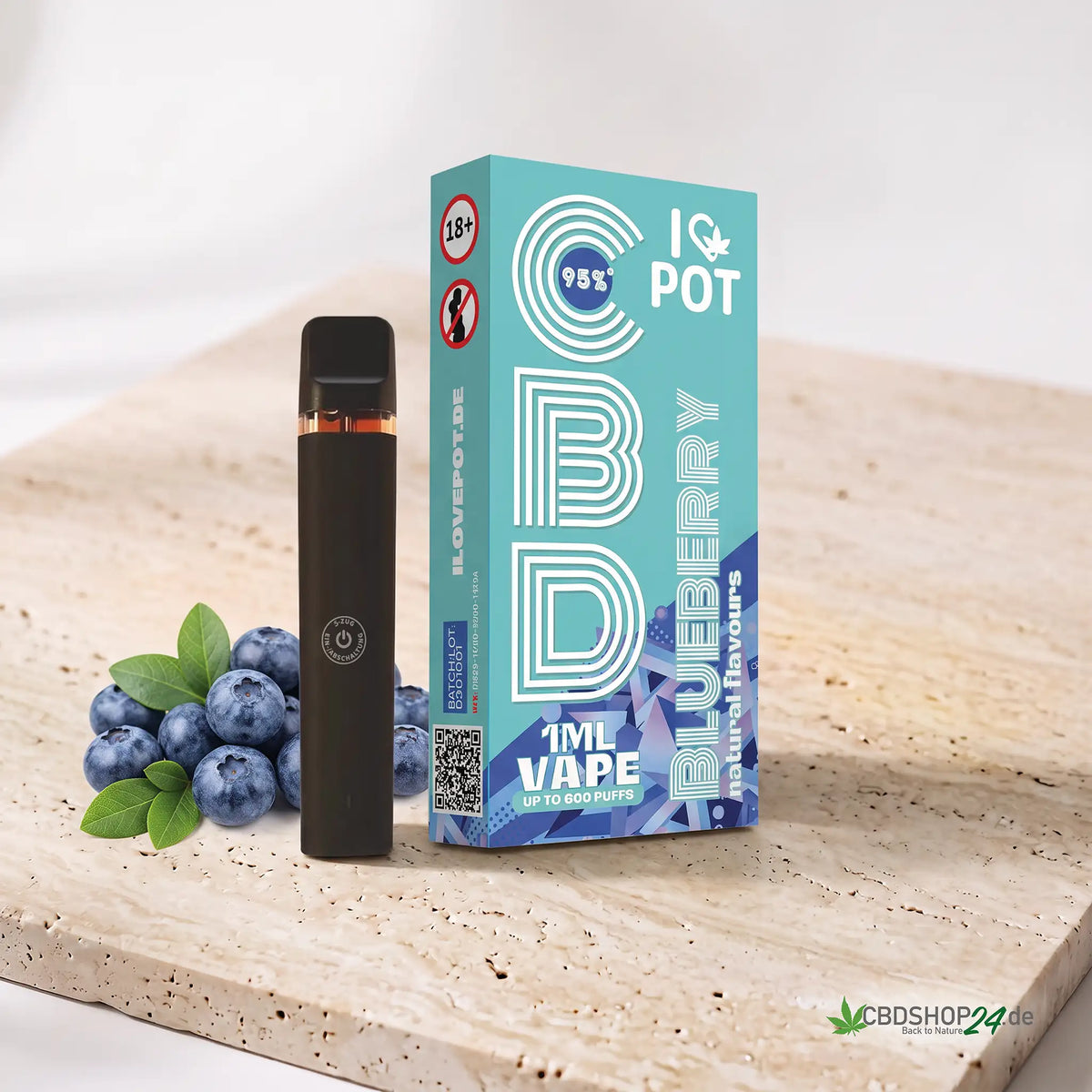 ILovePot CBD Vape 95% - Blueberry