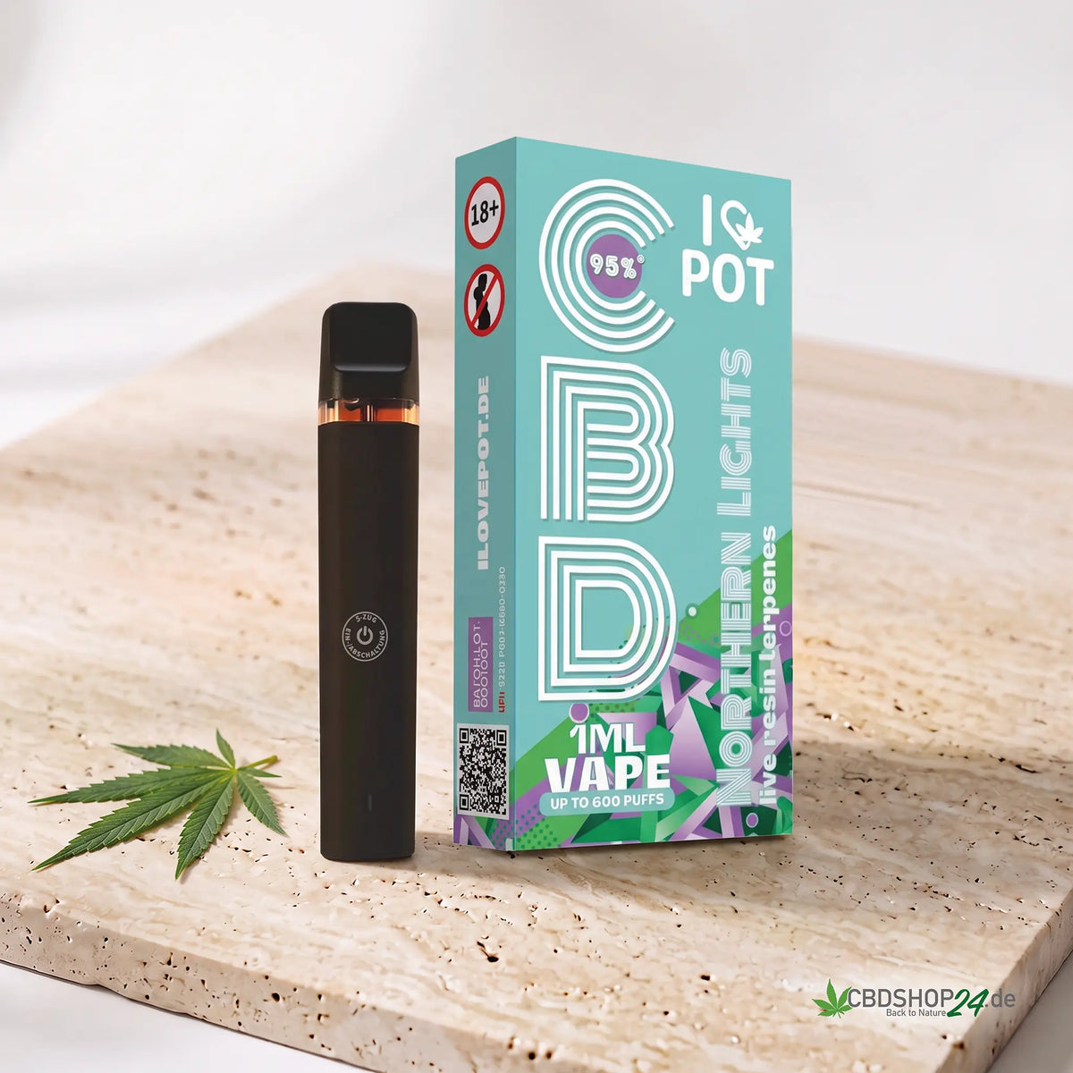 ILovePot CBD Vape 95% - Northern Lights