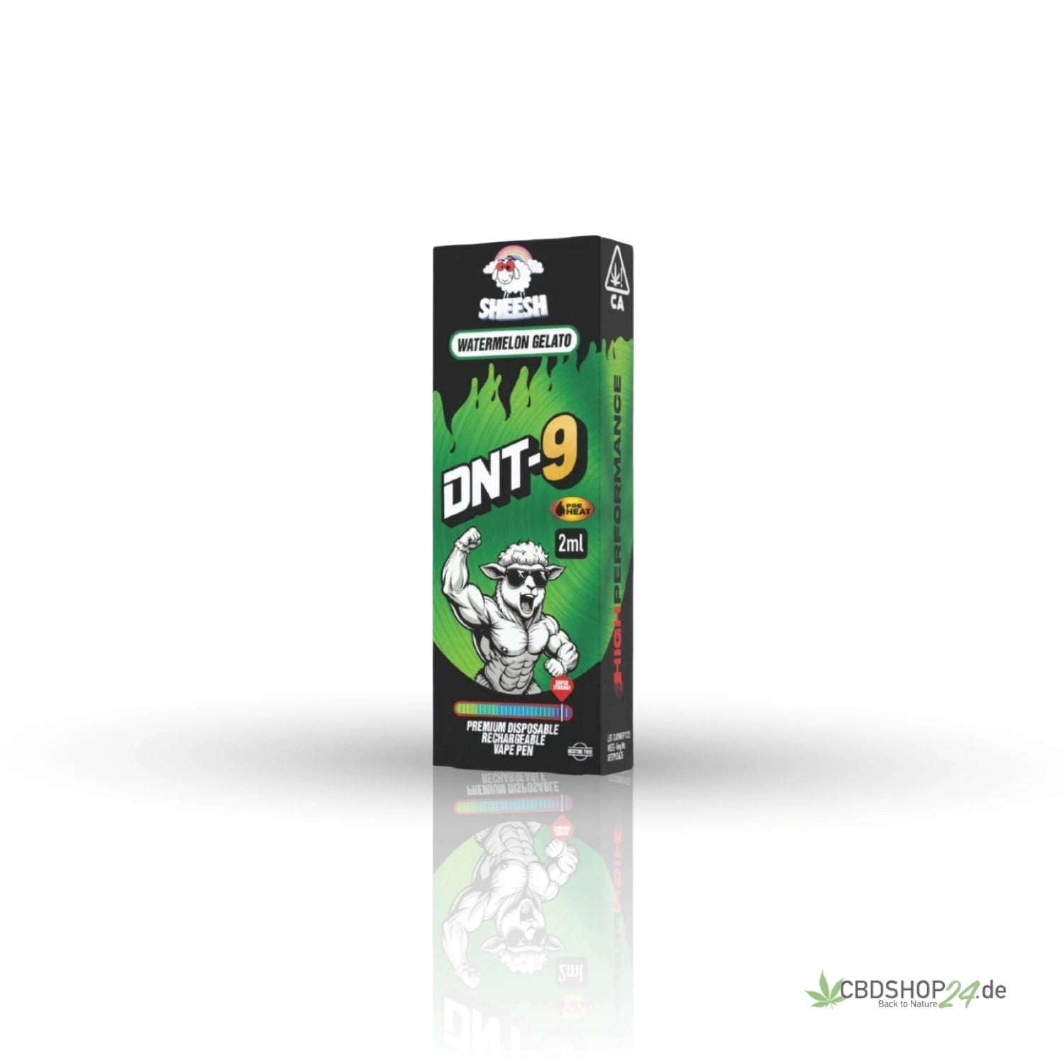 dnt-9 vape wirkung SHEESH DNT-9 Einweg Vape – Technische Daten und Funktionen main image 1