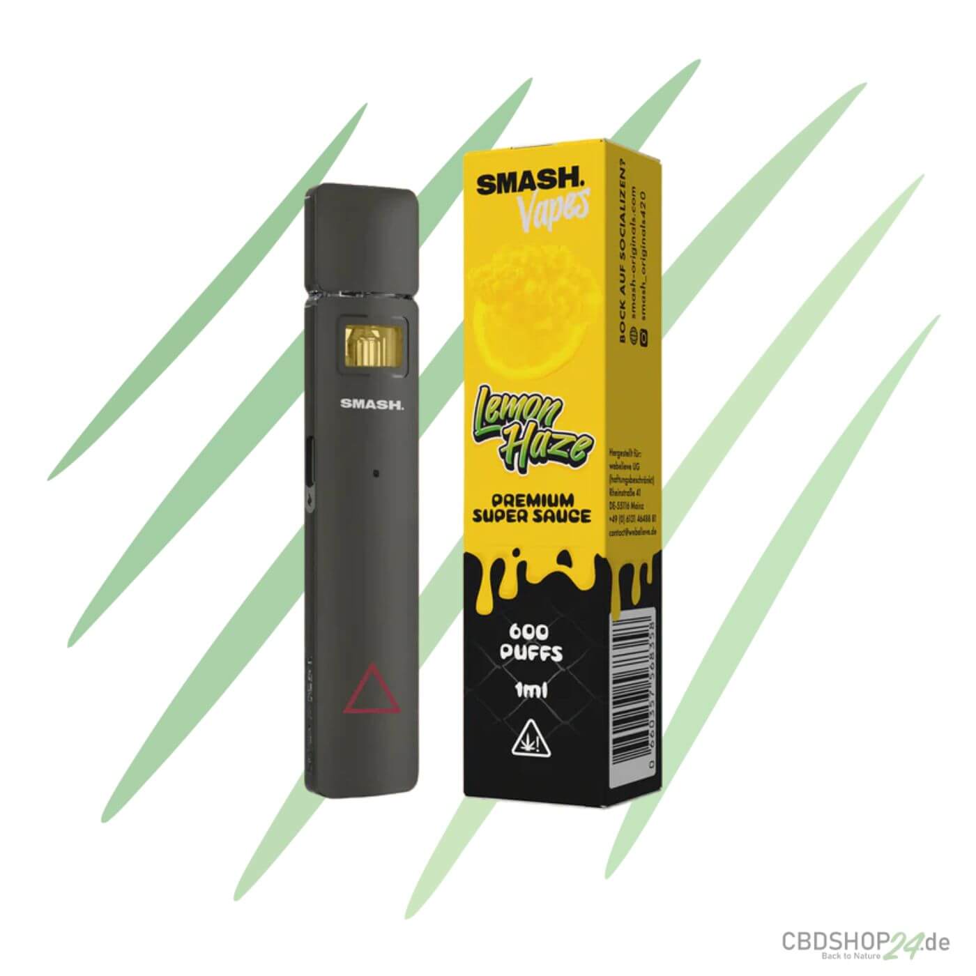 Smash Super Sauce - Lemon Haze Vape-cbdshop24.de
