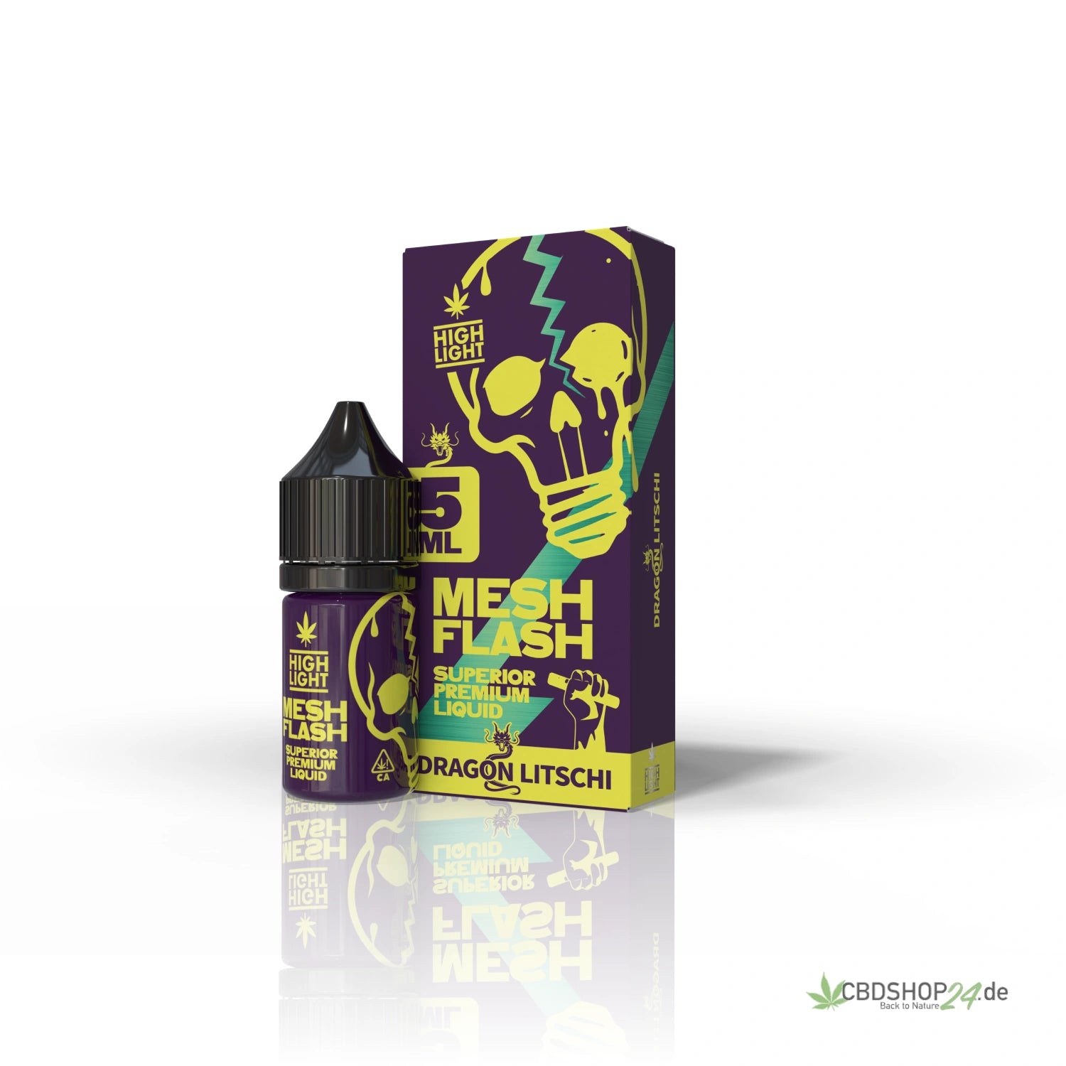 Mesh Flash Liquid H2 Superior - Dragon Litschi 5ml