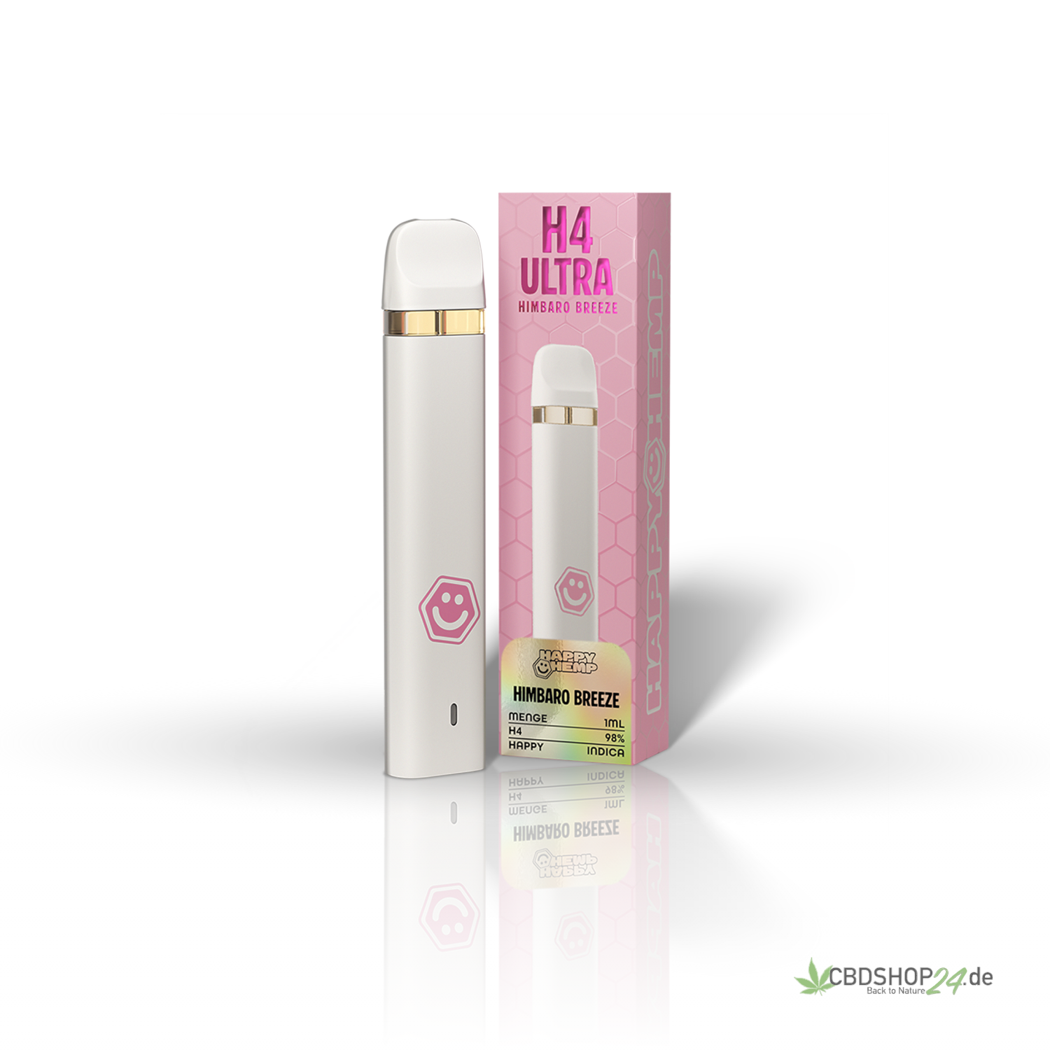 Happy Hemp® H4 Ultra Vape 98% - Himbaro Breeze