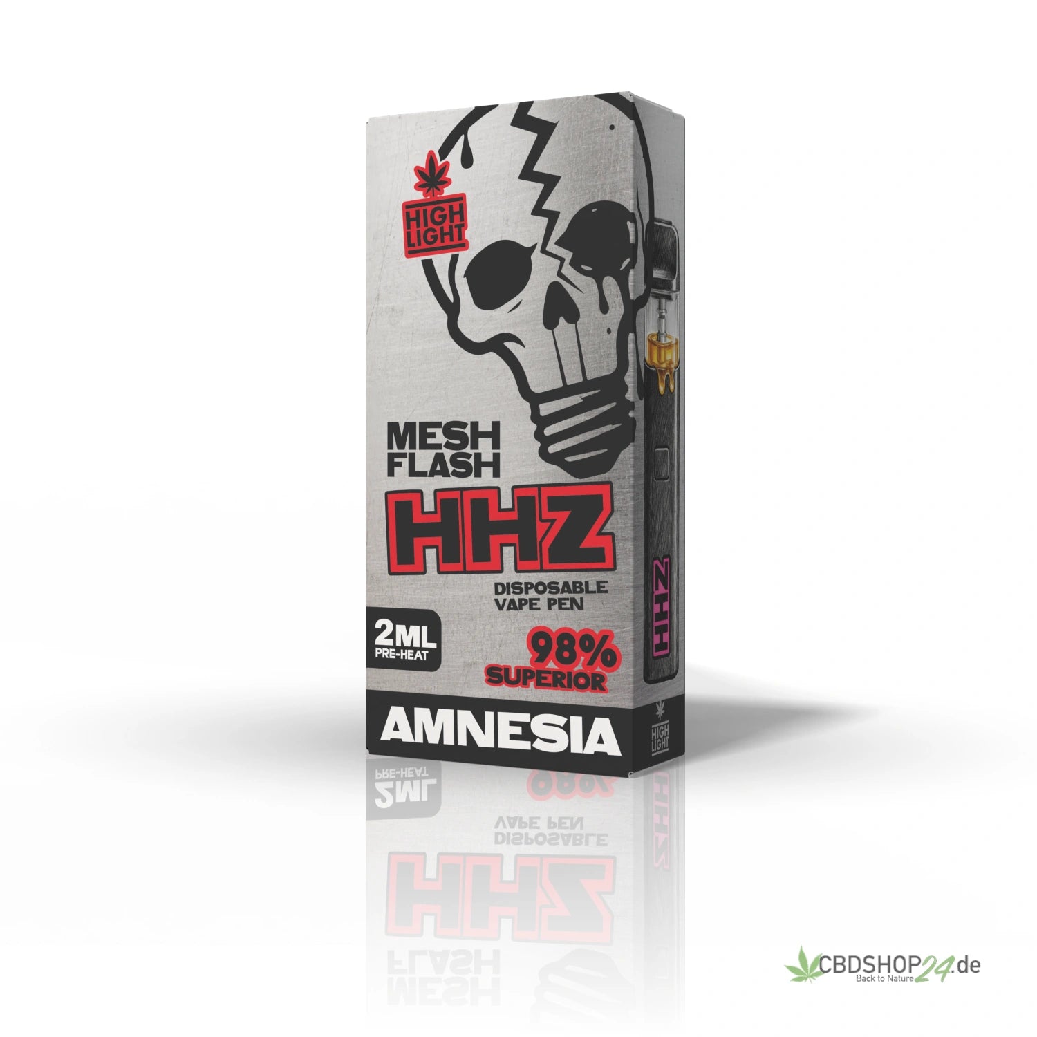 Mesh Flash Vape HHZ 98% - Amnesia 2ml