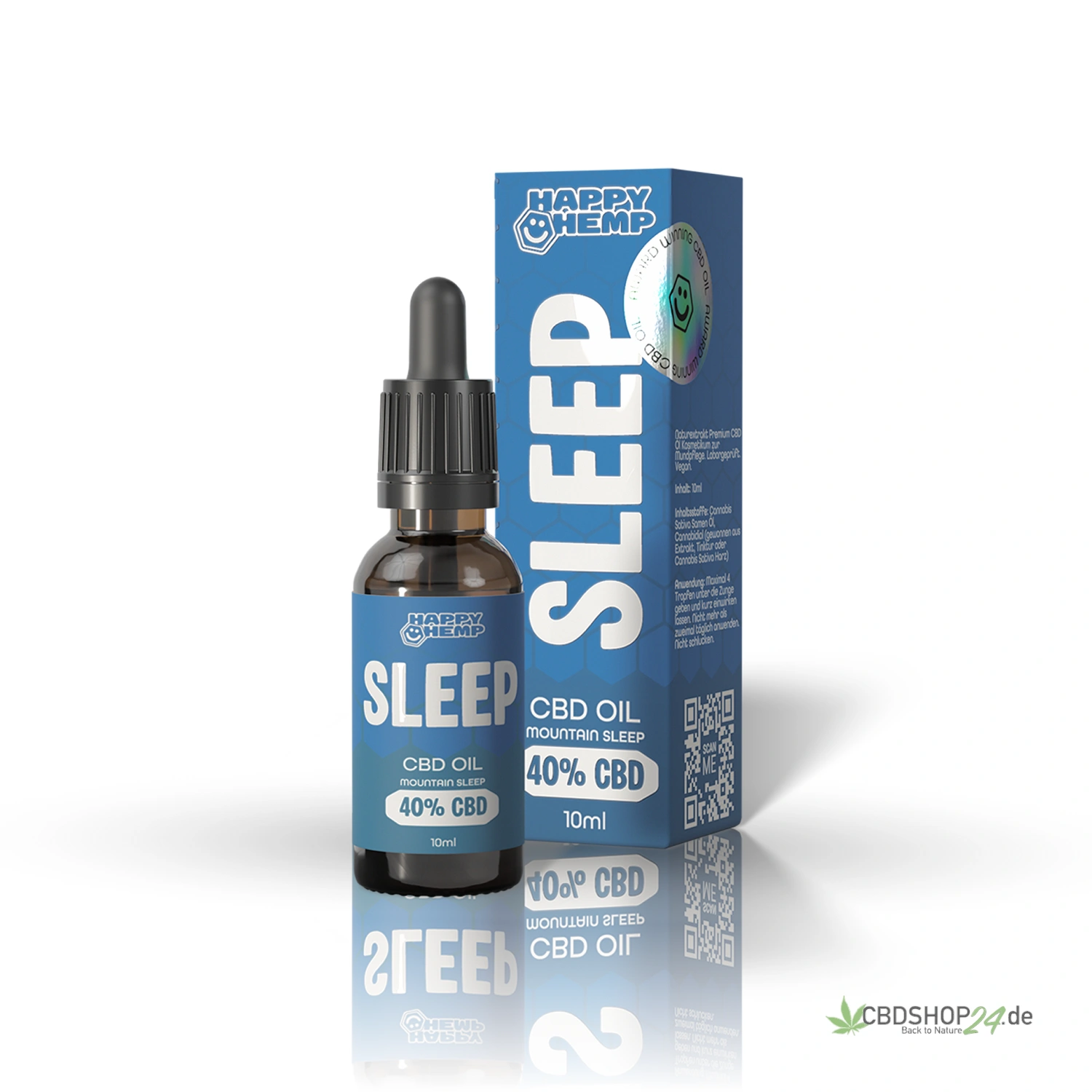 Happy Hemp® CBD Öl Mountain Sleep 40%