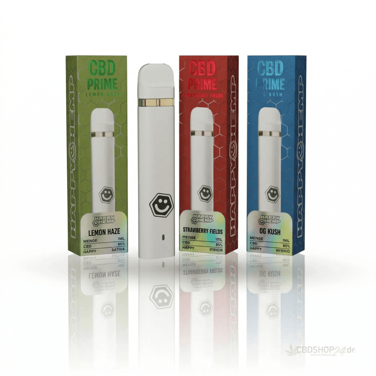 Happy Hemp CBD Vape Bundle 3-pack
