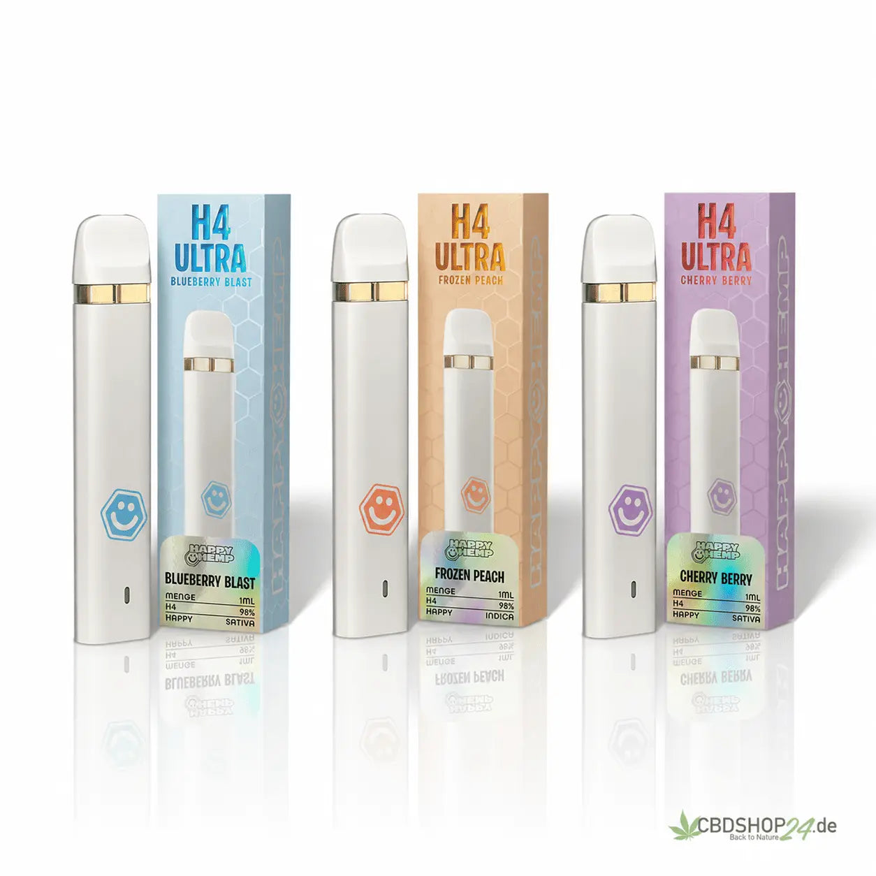 Happy Hemp H4 Ultra 3 für 2 - Sommer Bundle