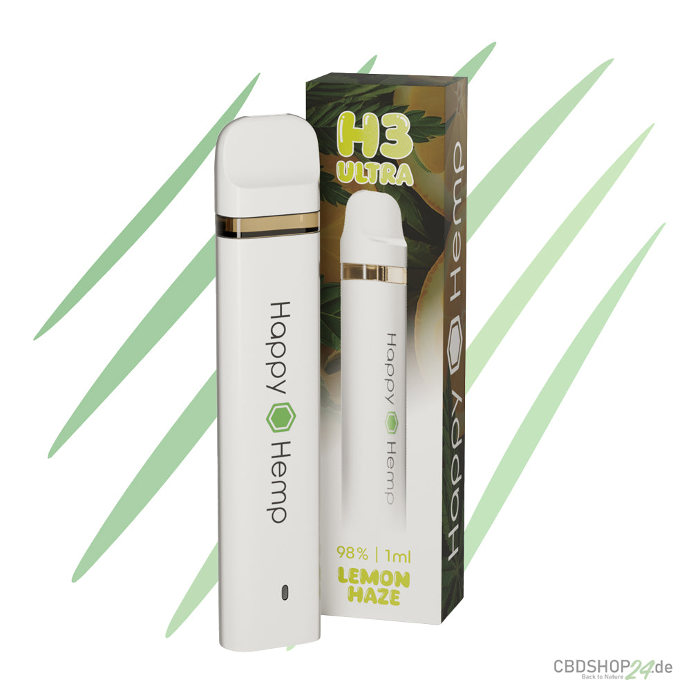 Happy Hemp H3 Ulta Super Lemon Haze 1ml Vape