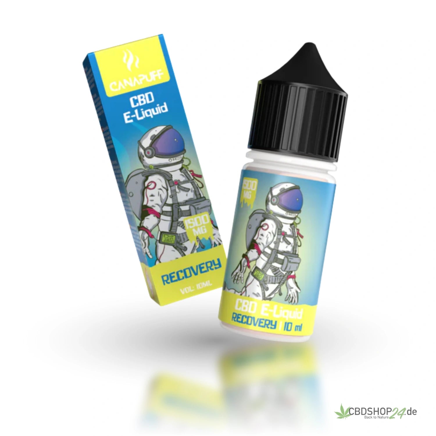 Canapuff CBD Liquid 1.500mg - Recovery cbdshop24