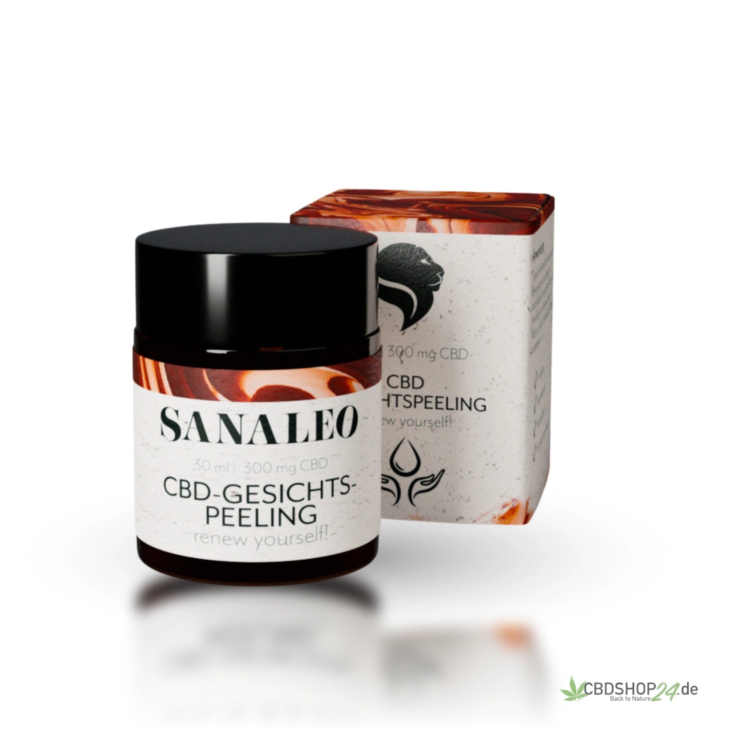 Sanaleo CBD Gesichtspeeling - 30ml