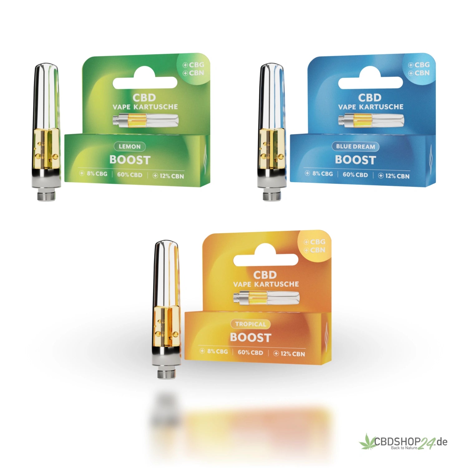 Sanaleo CBD Boost Kartusche 80% - 0,5ml