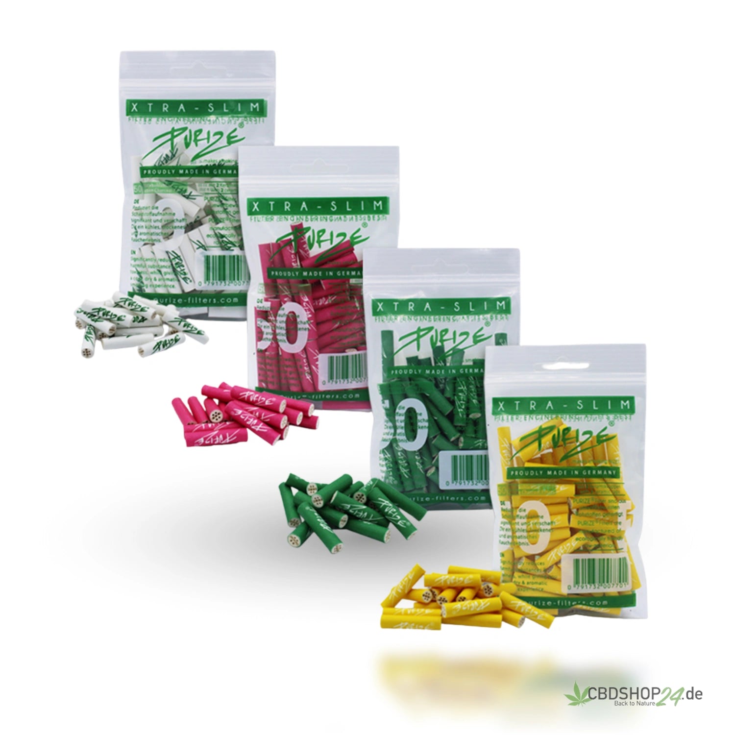 Purize® Xtra Slim Size (Ø5,9mm) 50 Stück im Beutel vers. Farben