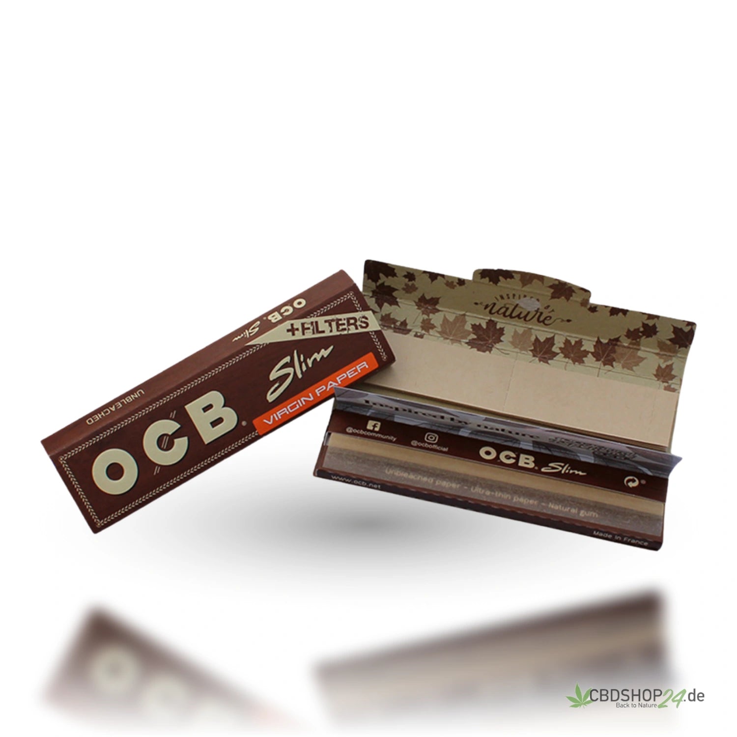 OCB Virgin Papers Slim + Filter