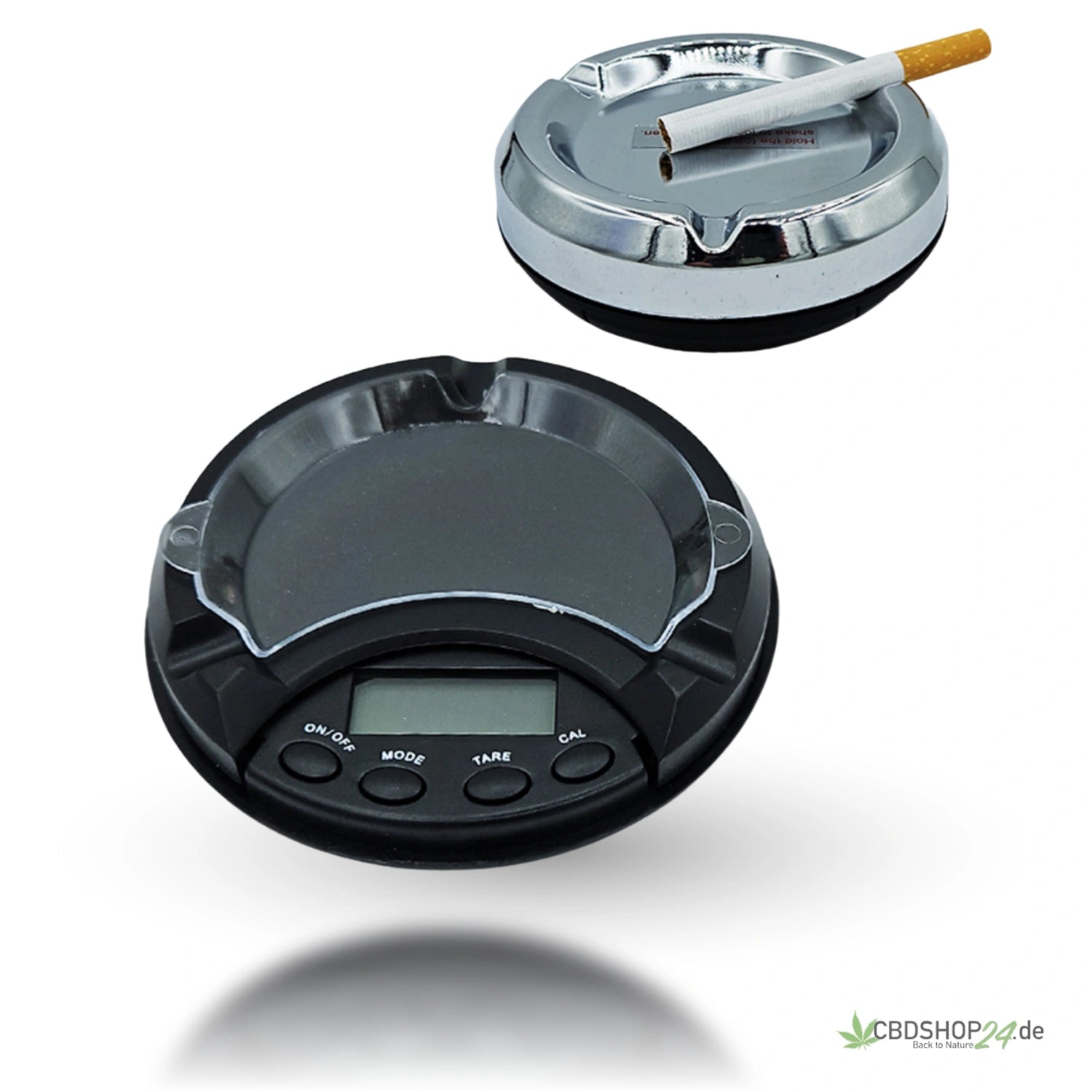 Digitalwaage Aschenbecher 0,01-100g