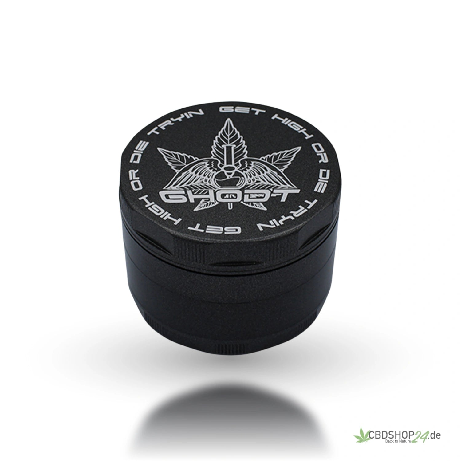 Keramik GHODT Grinder 4 tlg. 63mm Schwarz