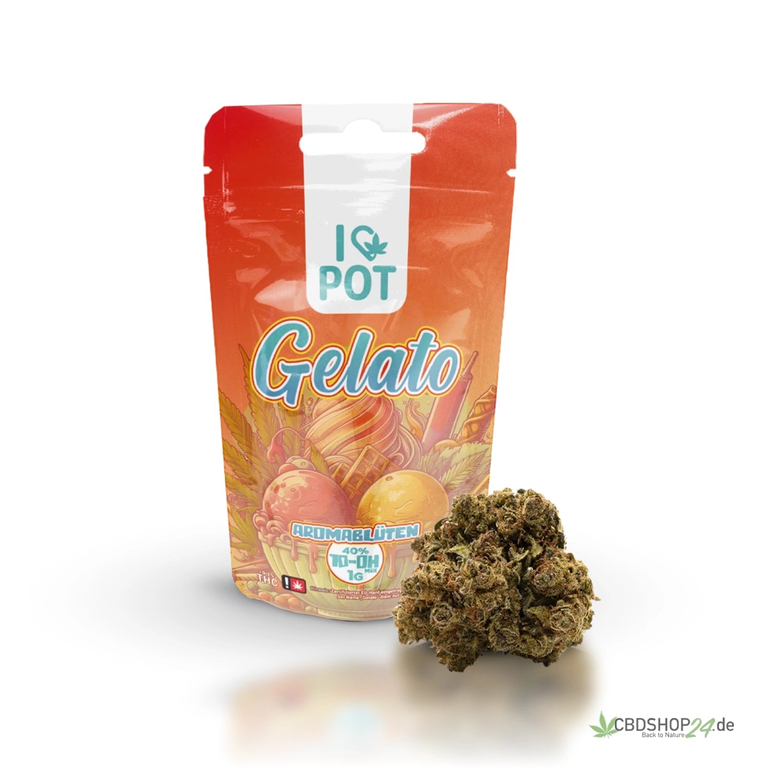 IlovePot 40% 10-OH-HHC Blüte V2 - Gelato cbdshop24