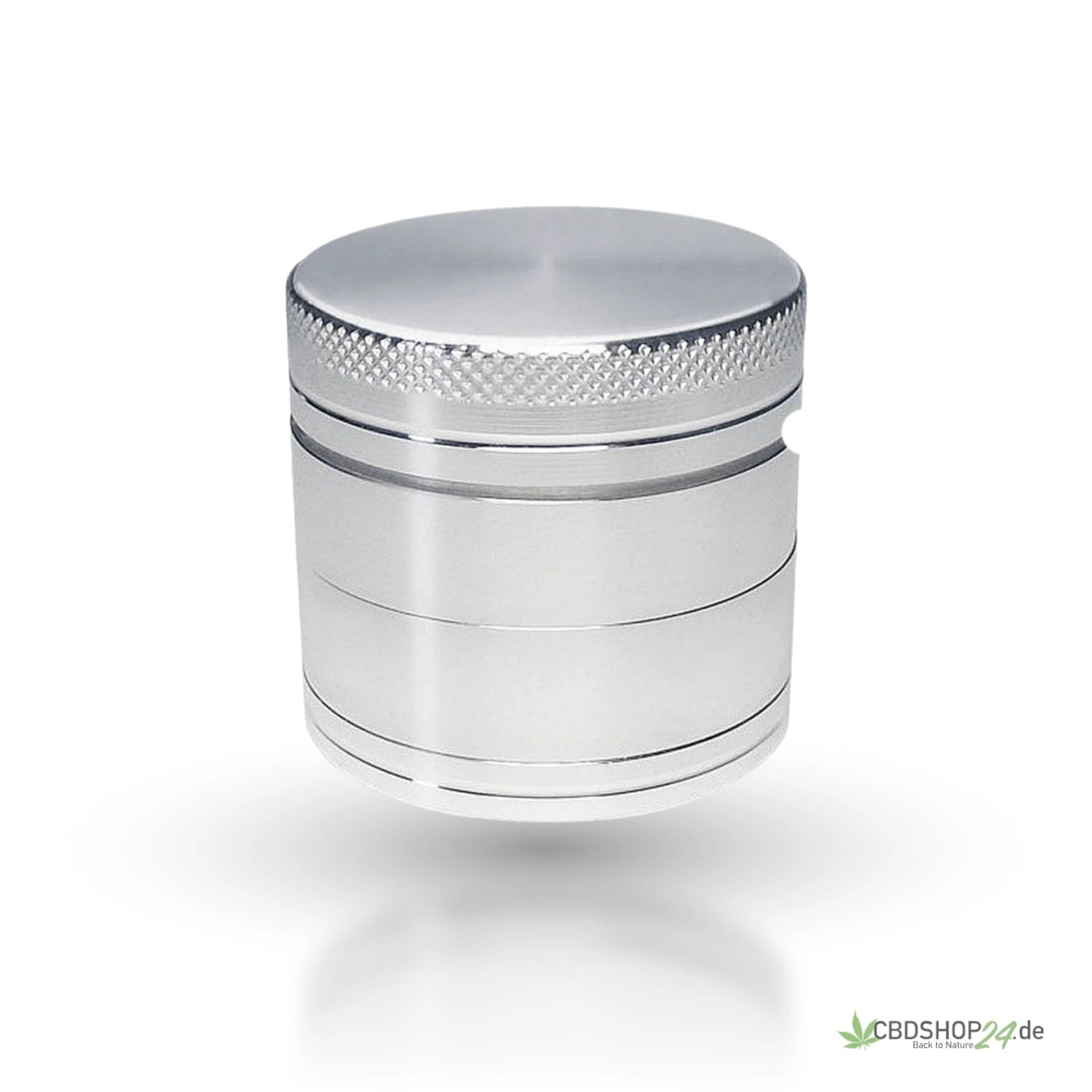 Grinder Silber 4. teilig 40mm-cbdshop24.de