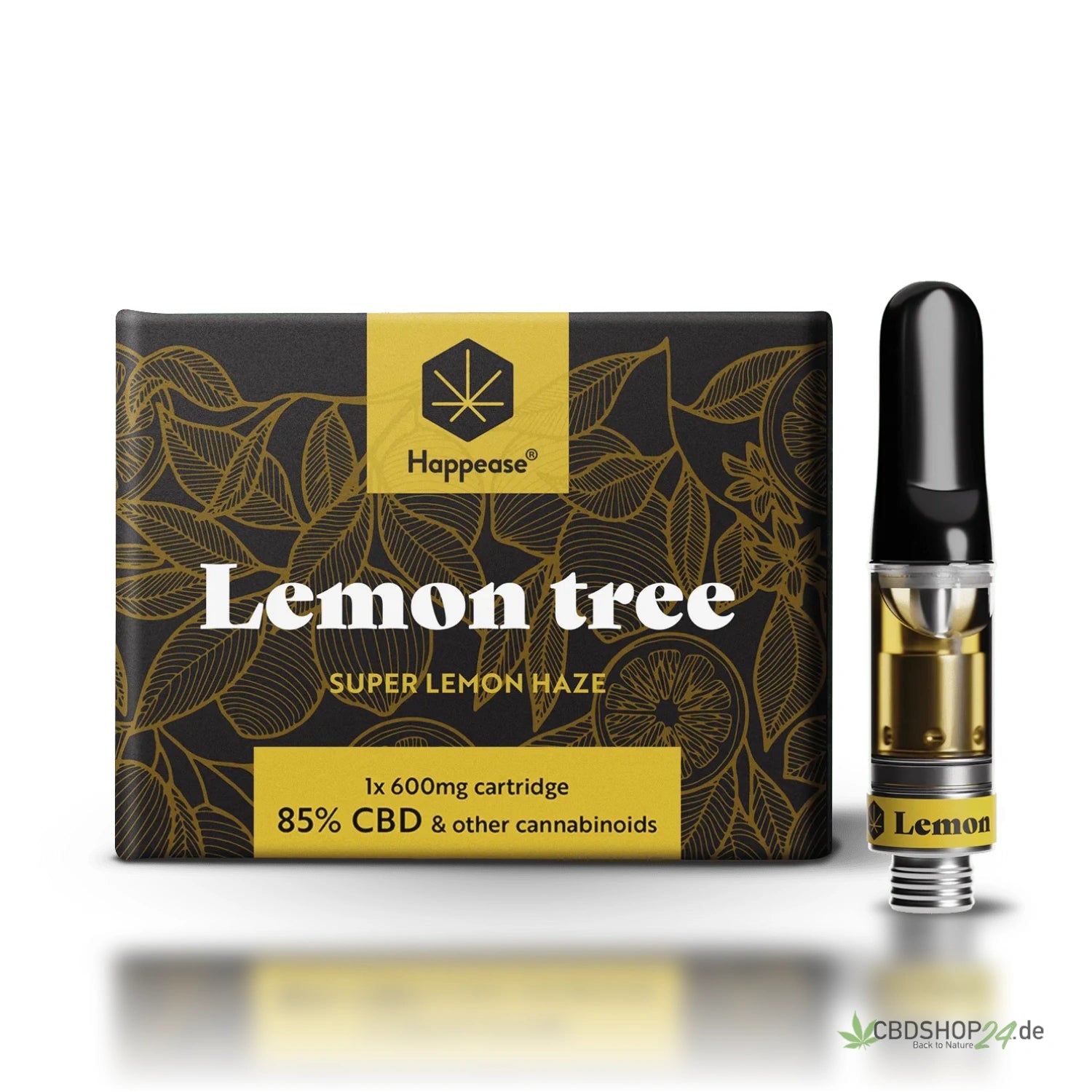 Happease® CBD Kartusche 85% Lemon Tree