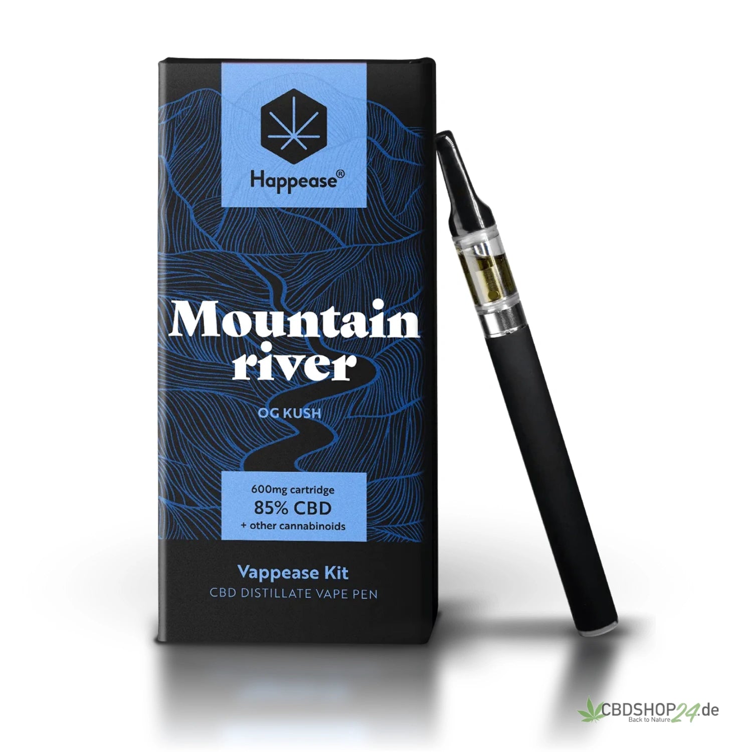 Happease® CBD Vape 85% Mountain River