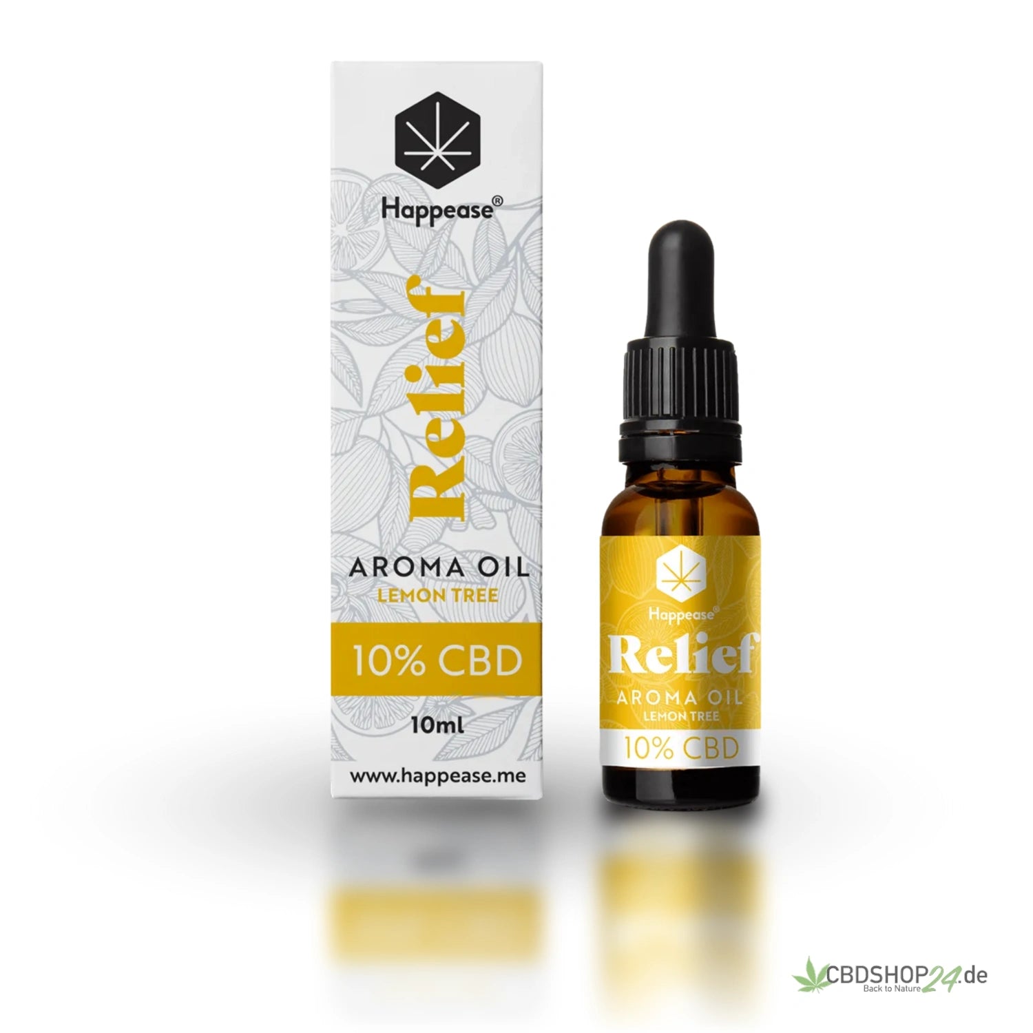 Happease® CBD Öl – Relief – Lemon Tree