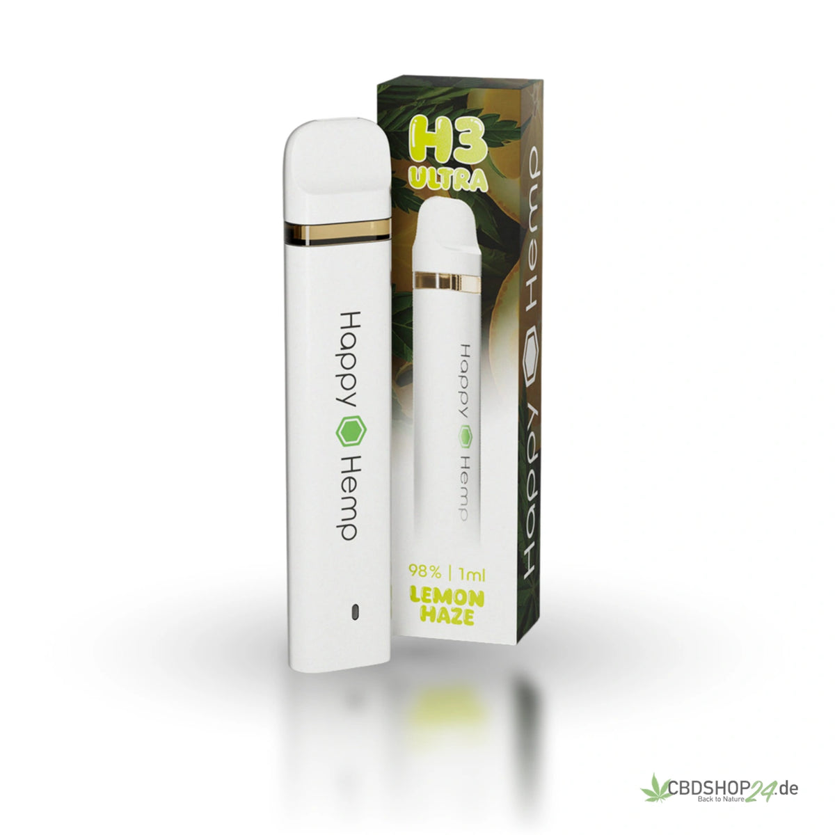 Happy Hemp H3 Ultra Vape Super Lemon Haze 1ml CBDShop24 Happy Hemp H3 Ultra Vape Super Lemon Haze 1ml CBDShop24