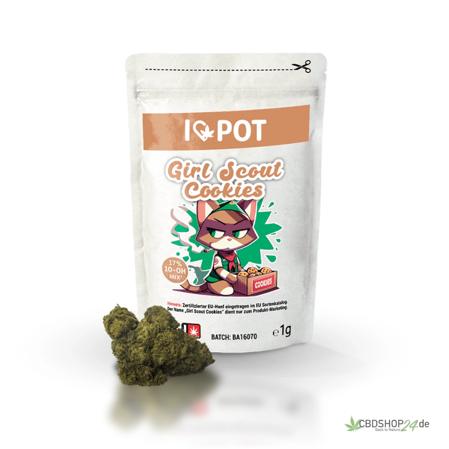 ILovePot 15% 10-OH-HHC Blüten Girl Scout Cookies cbdshop24