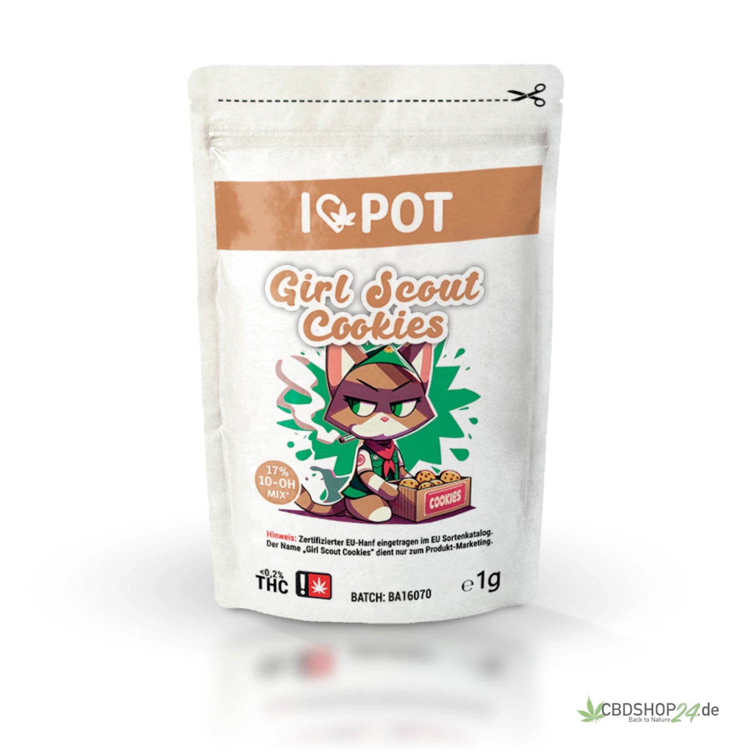 ILovePot 15% 10-OH-HHC Blüten Girl Scout Cookies cbdshop24