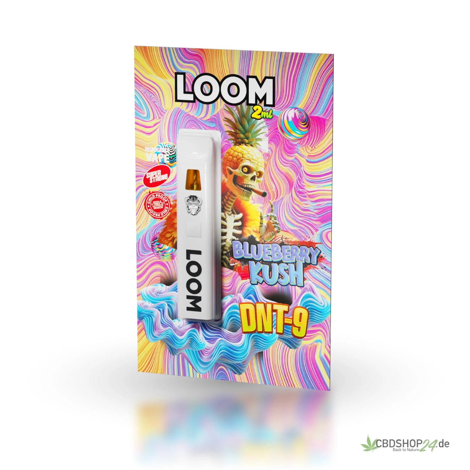 LOOM DNT-9 Vape - Blueberry Kush-cbdshop24.de