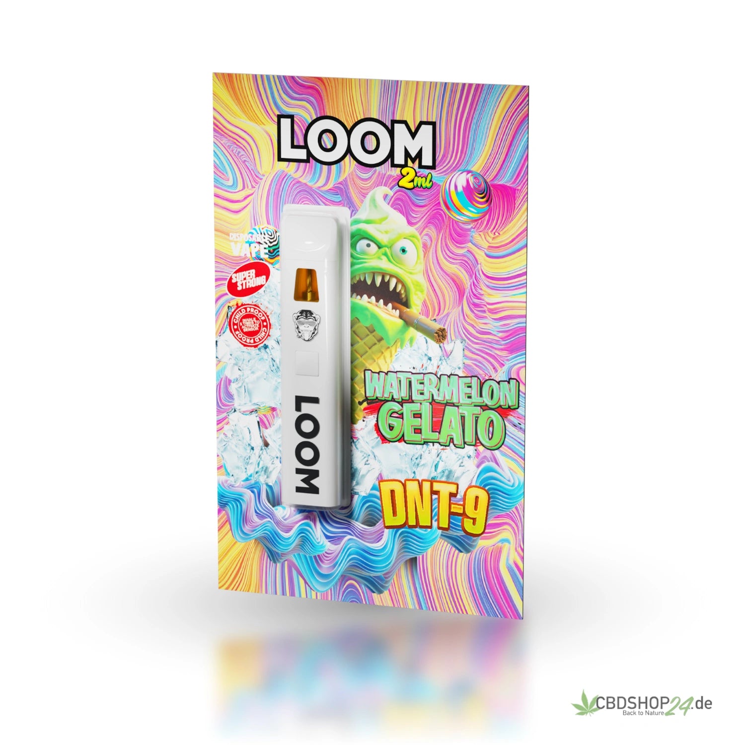LOOM DNT-9 Vape - Watermelon Gelato-cbdshop24.de