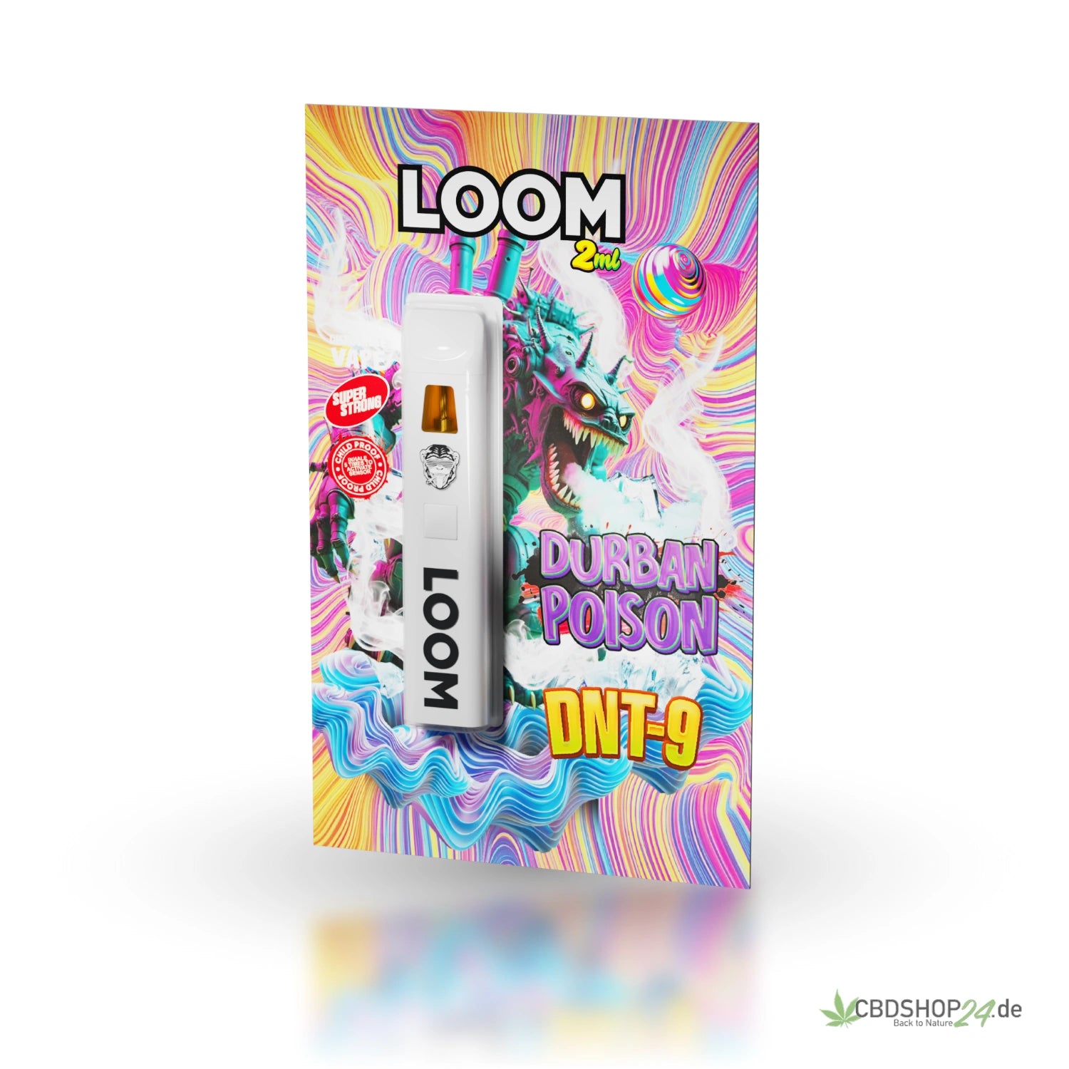 LOOM DNT-9 Vape - Durban Poison-cbdshop24.de