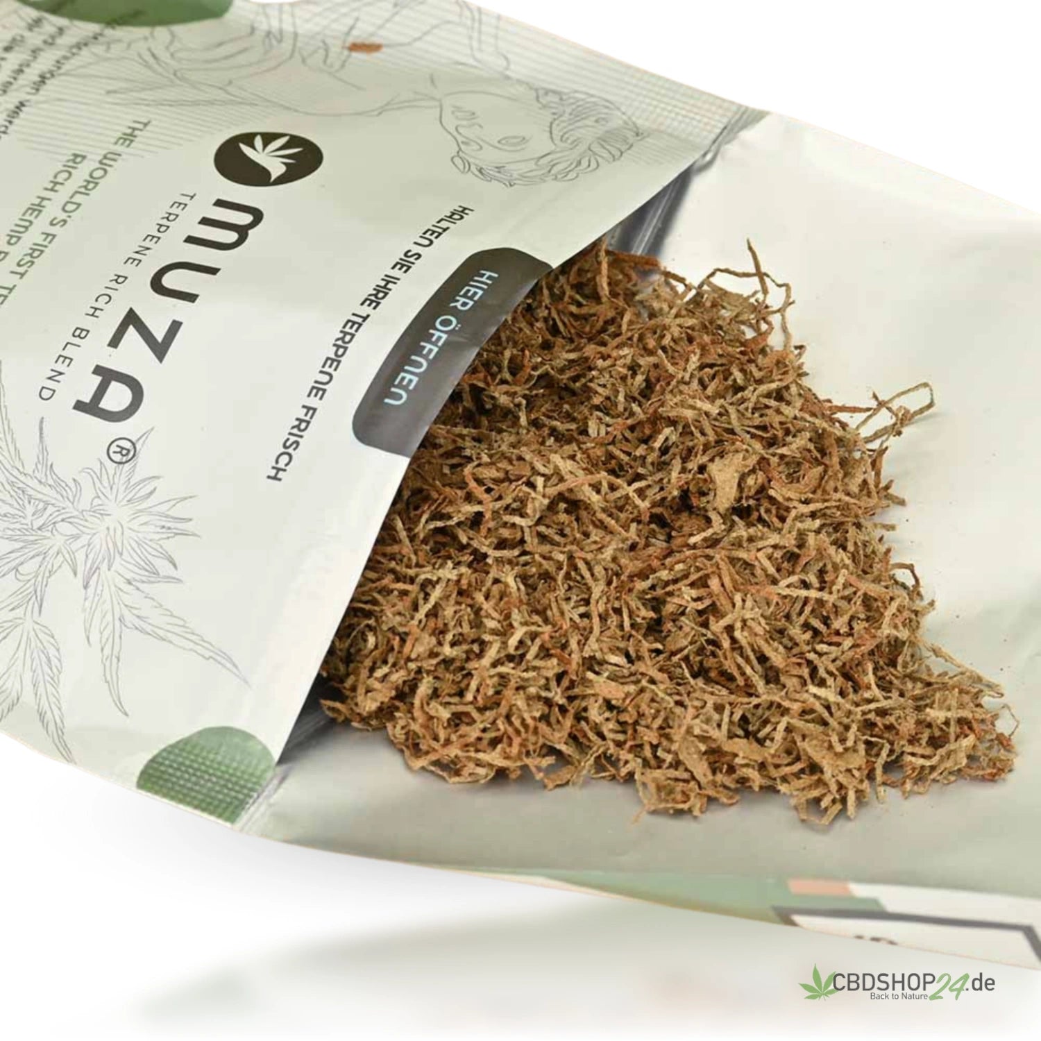 Muza Hemp 10g Tabakersatz - Clementine cbdshop24