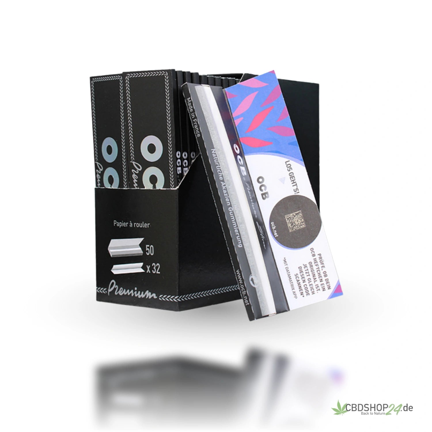 OCB Black Premium King Size Slim-cbdshop24.de