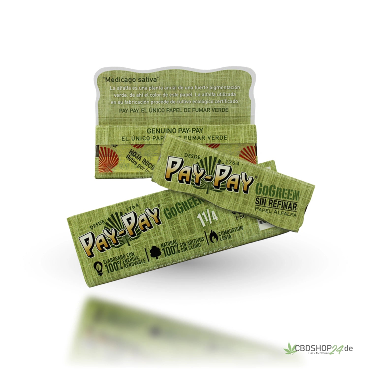 Pay-Pay GoGreen 1 1/4 Papers-cbdshop24.de