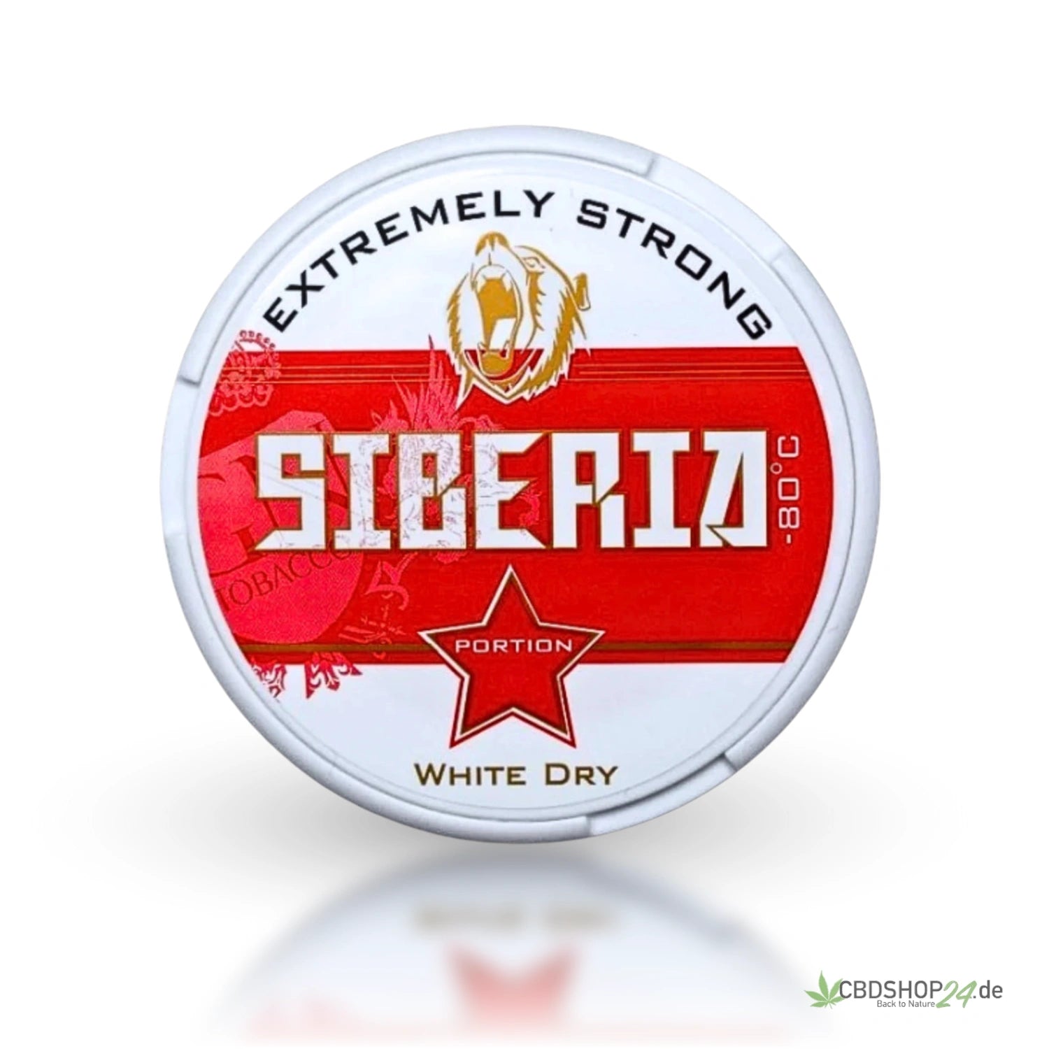 Siberia Red Extreme – Extra Starke Nikotin Pouches cbdshop24