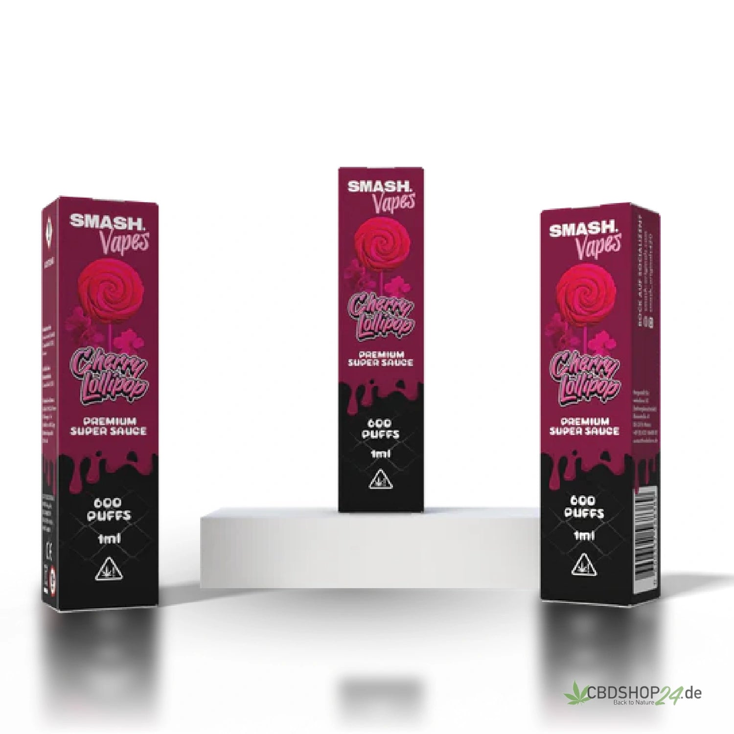 Smash Super Sauce Vape - Cherry Lollipop cbdshop24
