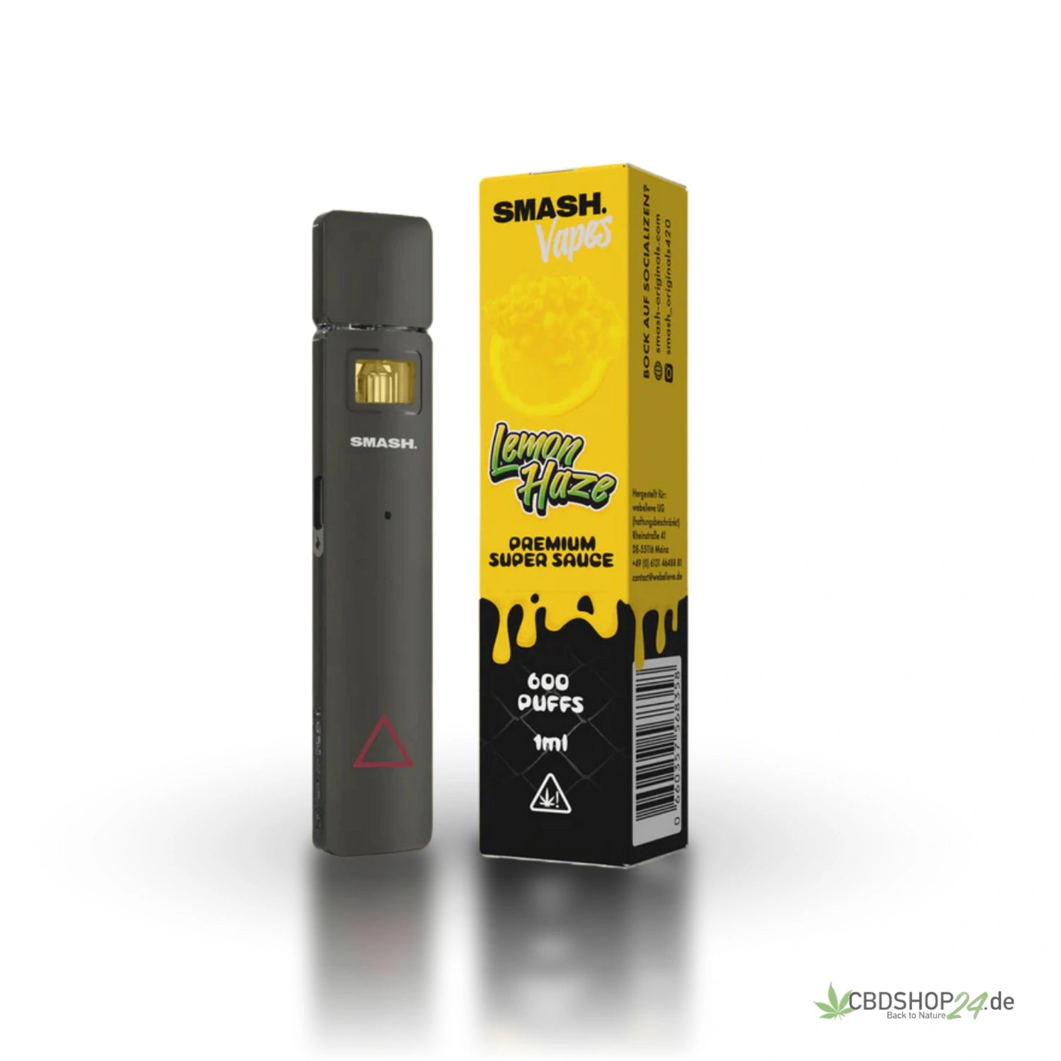 Smash Super Sauce Vape - Lemon Haze Vape-cbdshop24.de
