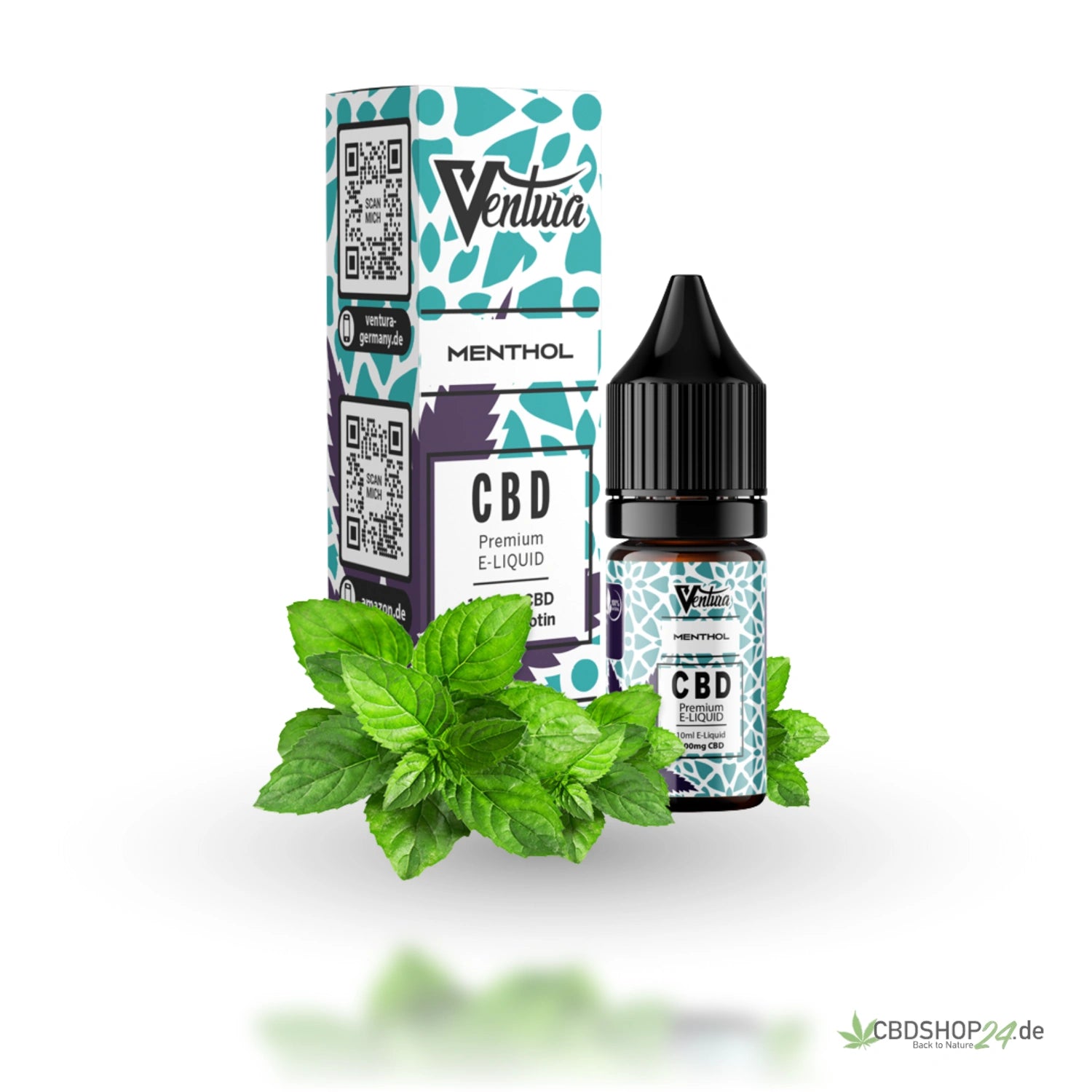 Ventura CBD Liquid 600mg - Menthol