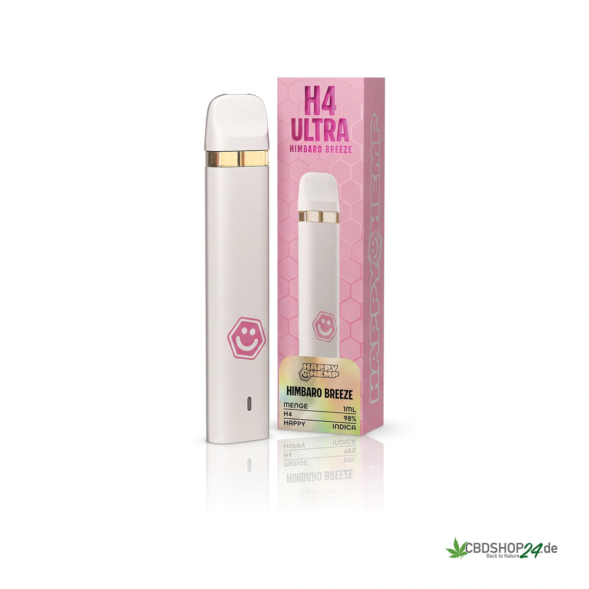 Happy Hemp® H4 Ultra Vape 98% - Himbaro Breeze