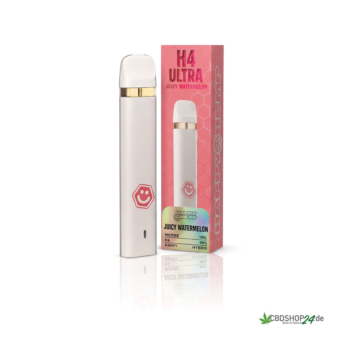 Happy Hemp® H4 Ultra Vape 98% - Juicy Watermelon