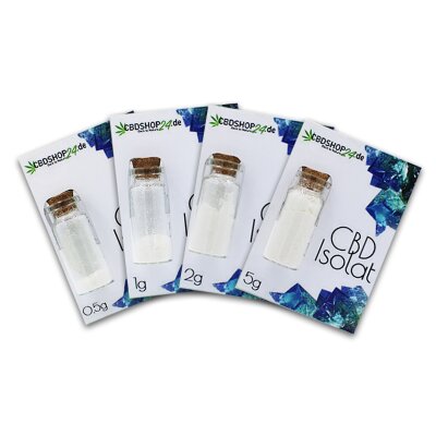Hoch dosierte CBD Isolate kaufen
Neben...